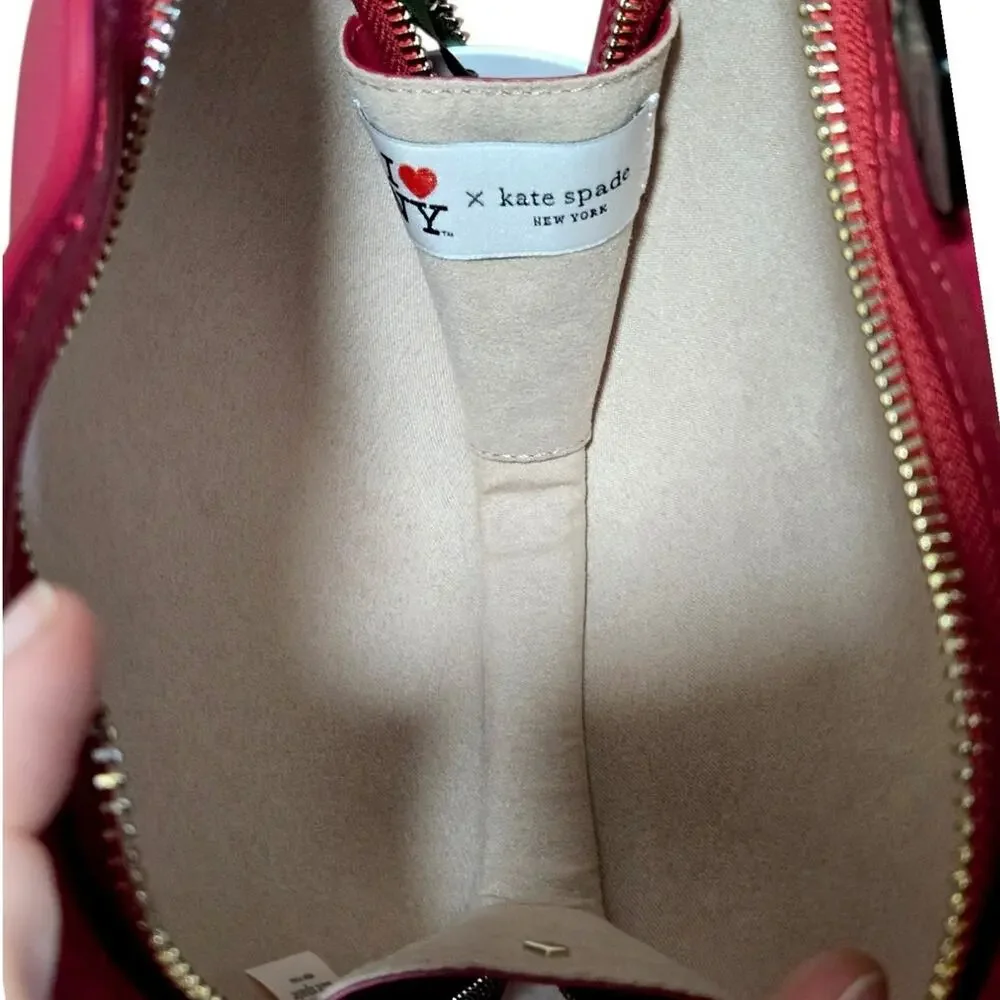 Kate Spade New York x I Love NY Big Apple Crossbody Bag New With Tags
